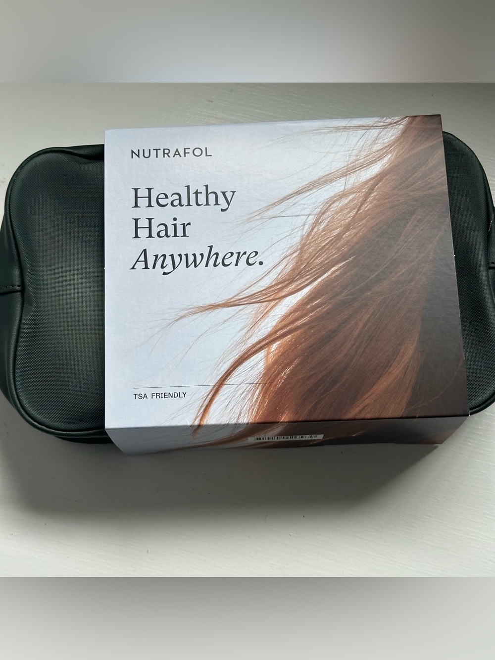 Nutrafol Healthy Hair Anywhere Travel Kit - Olive Green